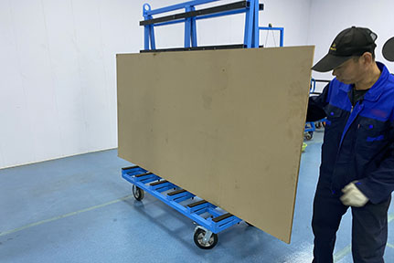 Metal Racks are ready